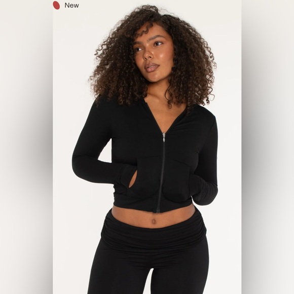 Form Fitted Zip Up Jacket - Picture 1 of 4